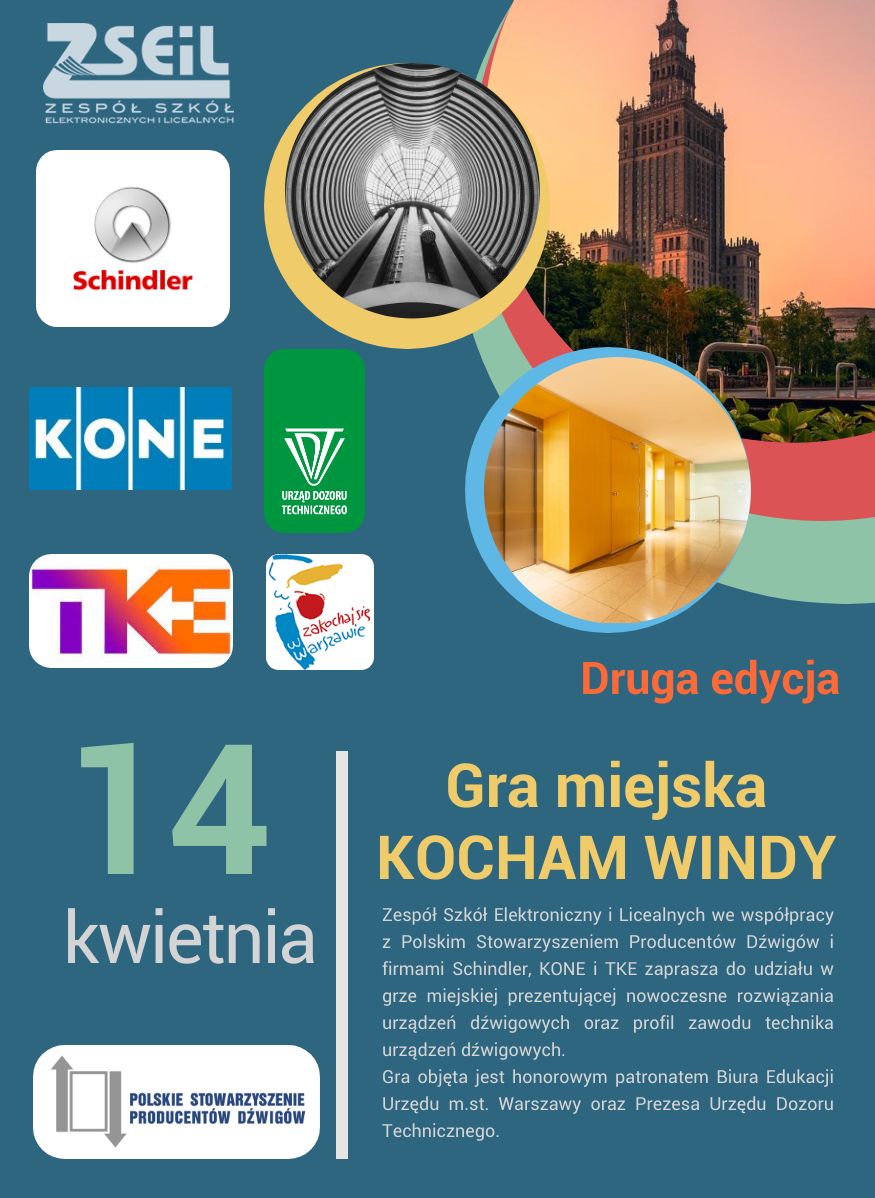 Gra miejska „Kocham Windy” II edycja w Warszawie